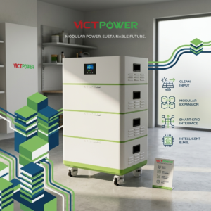 Stackable Solar Energy Storage Battery off Grid 15kWh Lifepo4 All-In-One Power System