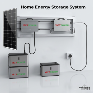 51.2V 40Ah Home Energy Storage System LiFePO4 Stackable Integrated 2kWh Solar Power Wall