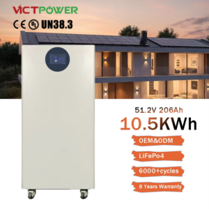 VictPower battery 5.12kWh battery 51.2V 200Ah Lifepo4 batteries